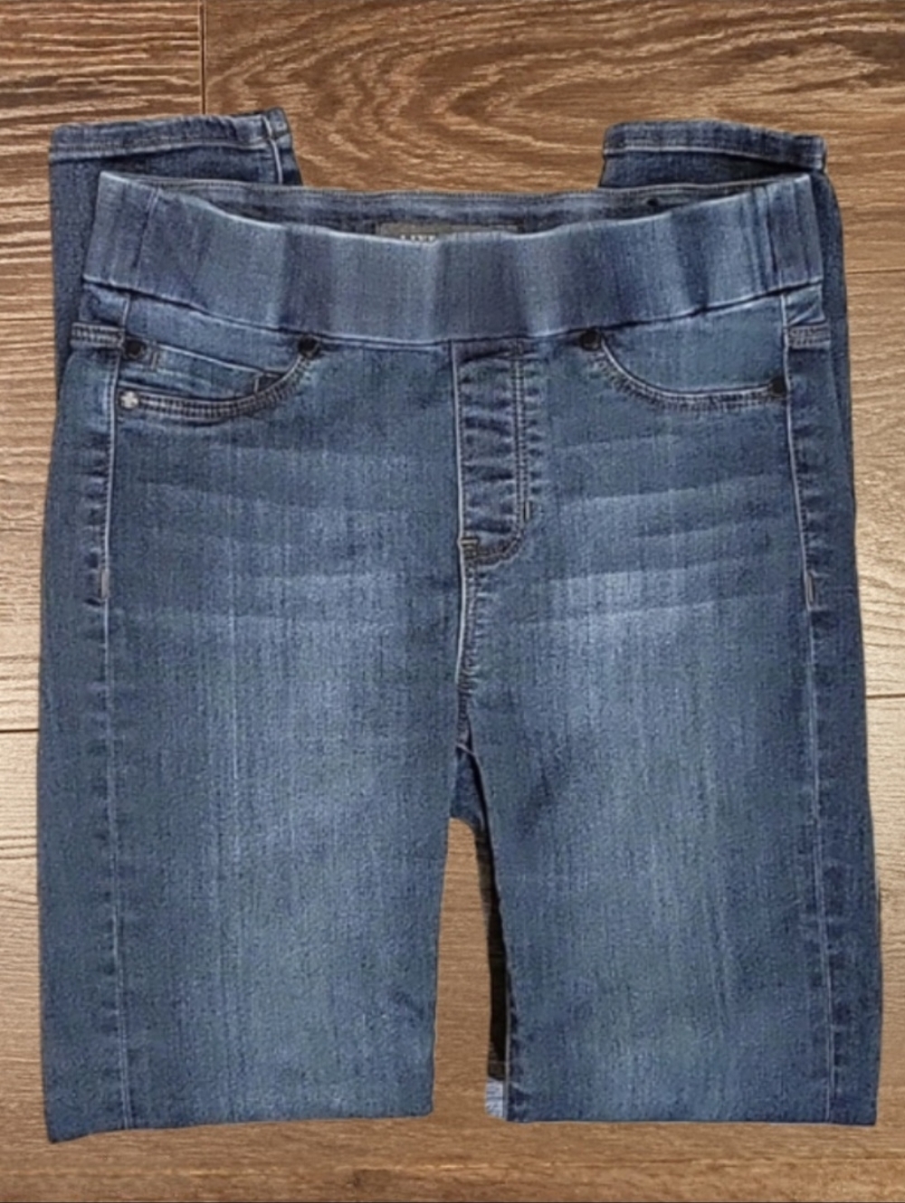 ❤ LIVERPOOL JEANS COMPANY HIGH RISE PULL ON SKINNY JEANS, 2 (26)